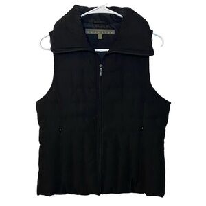 Kenneth‎ Cole Black Puffer Vest Womens Size Small